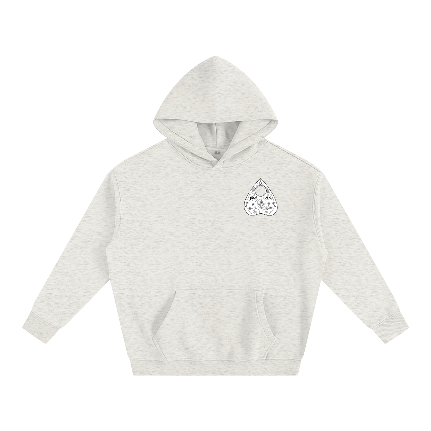 Ouija Oversize Fleeced Hoodie