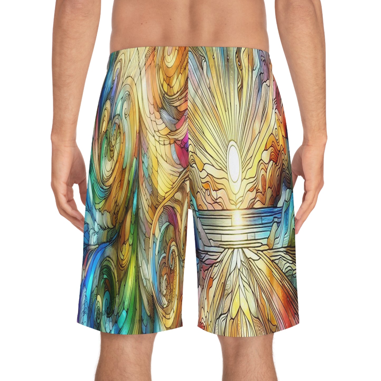 Stained Grace Men's Board Shorts