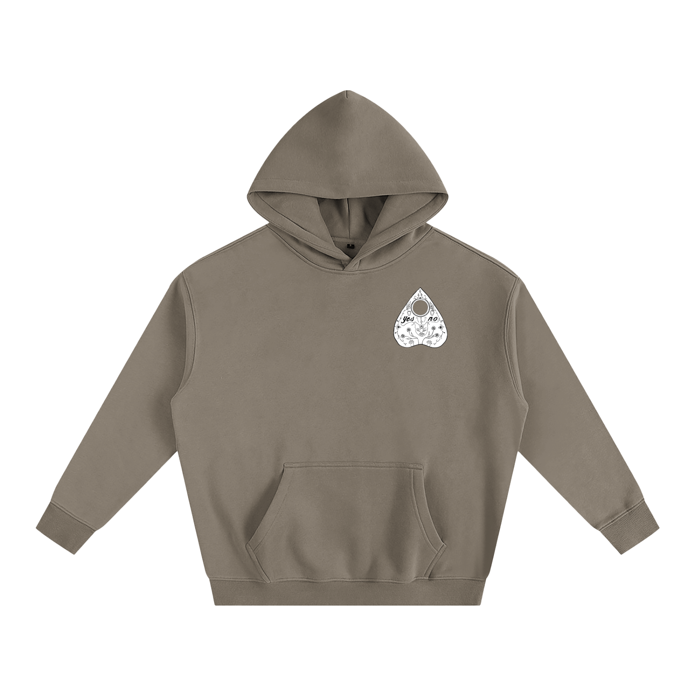 Ouija Oversize Fleeced Hoodie