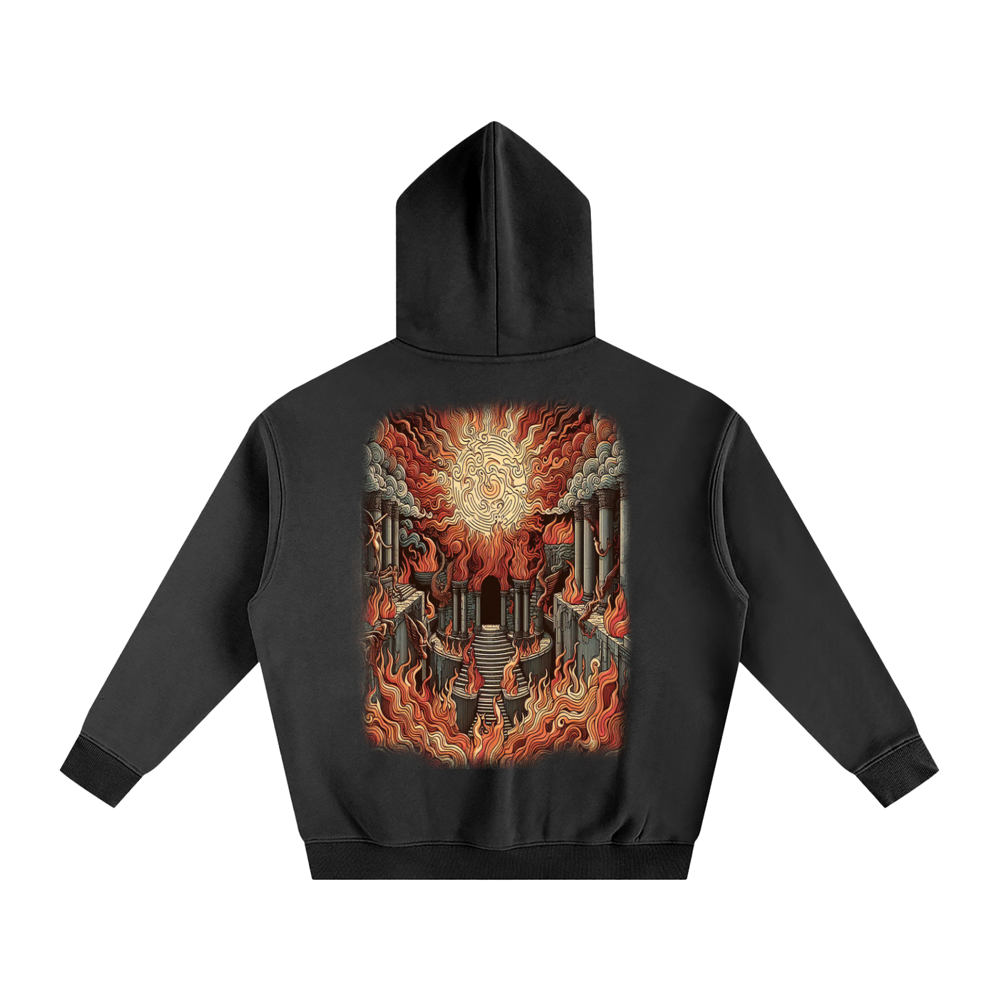 Underworld Oversize Fleeced Hoodie