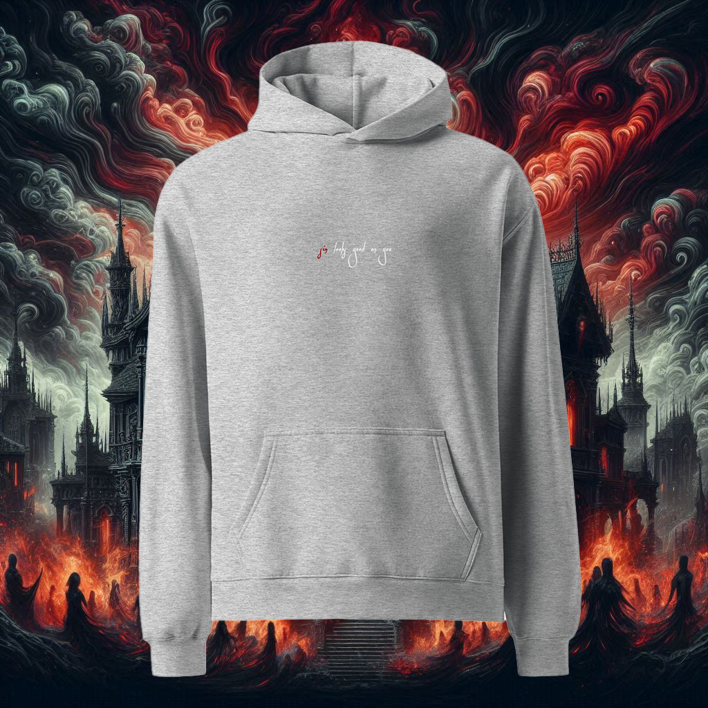 Sin Looks Good On You Oversized Hoodie