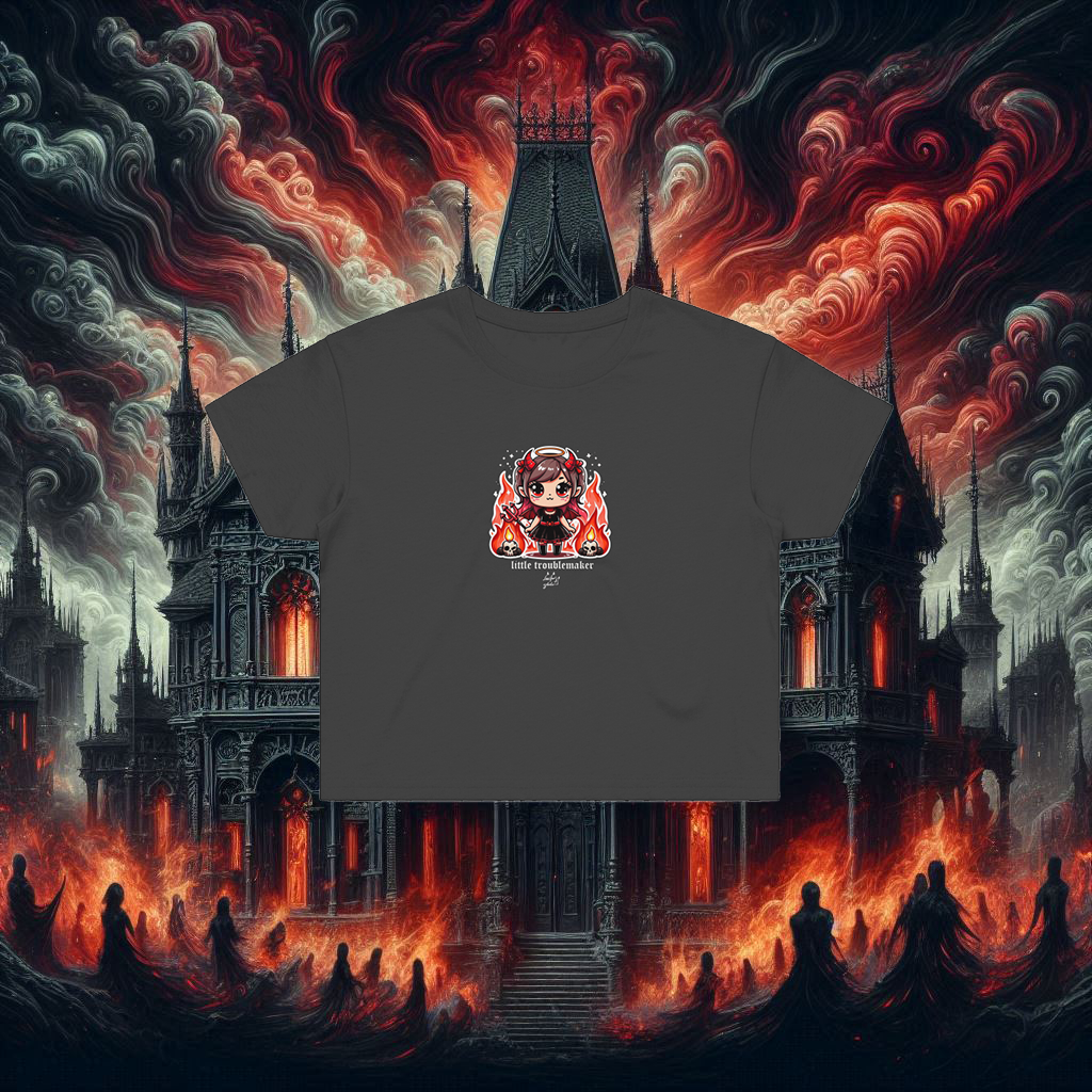 Little Troublemaker Crop top