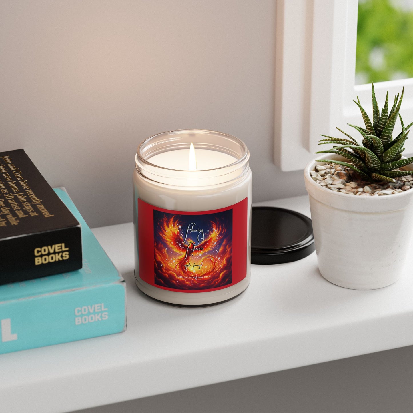 Flaming Phoenix Candle, 9oz