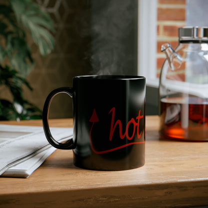 Hot as Hell Black Mug (11oz, 15oz)