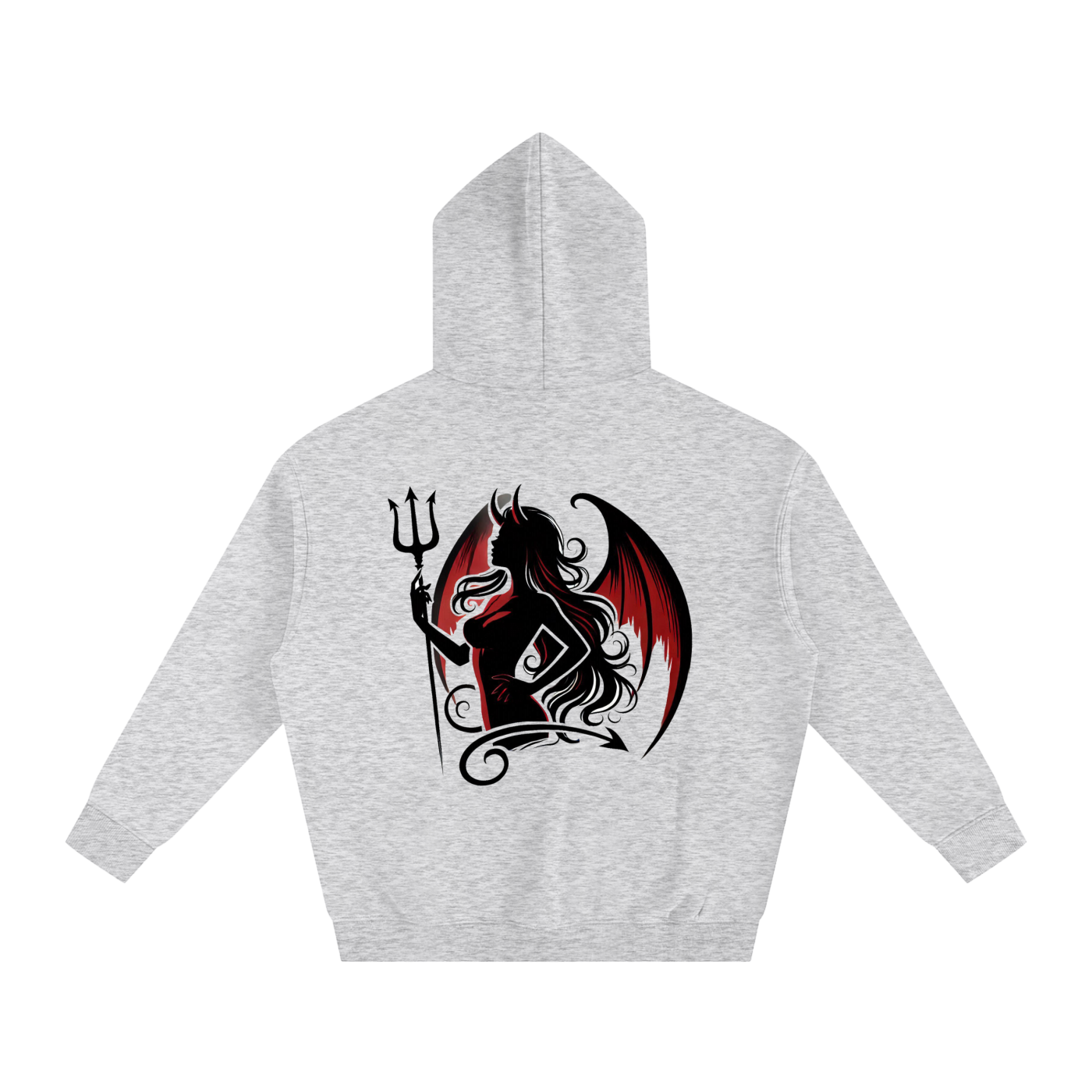 She Devil Oversize Fleeced Hoodie