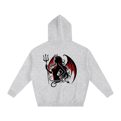 She Devil Oversize Fleeced Hoodie