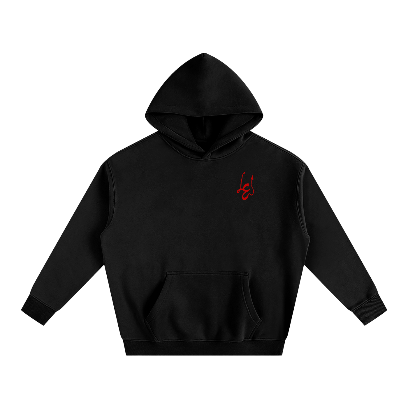 She Devil Oversize Fleeced Hoodie