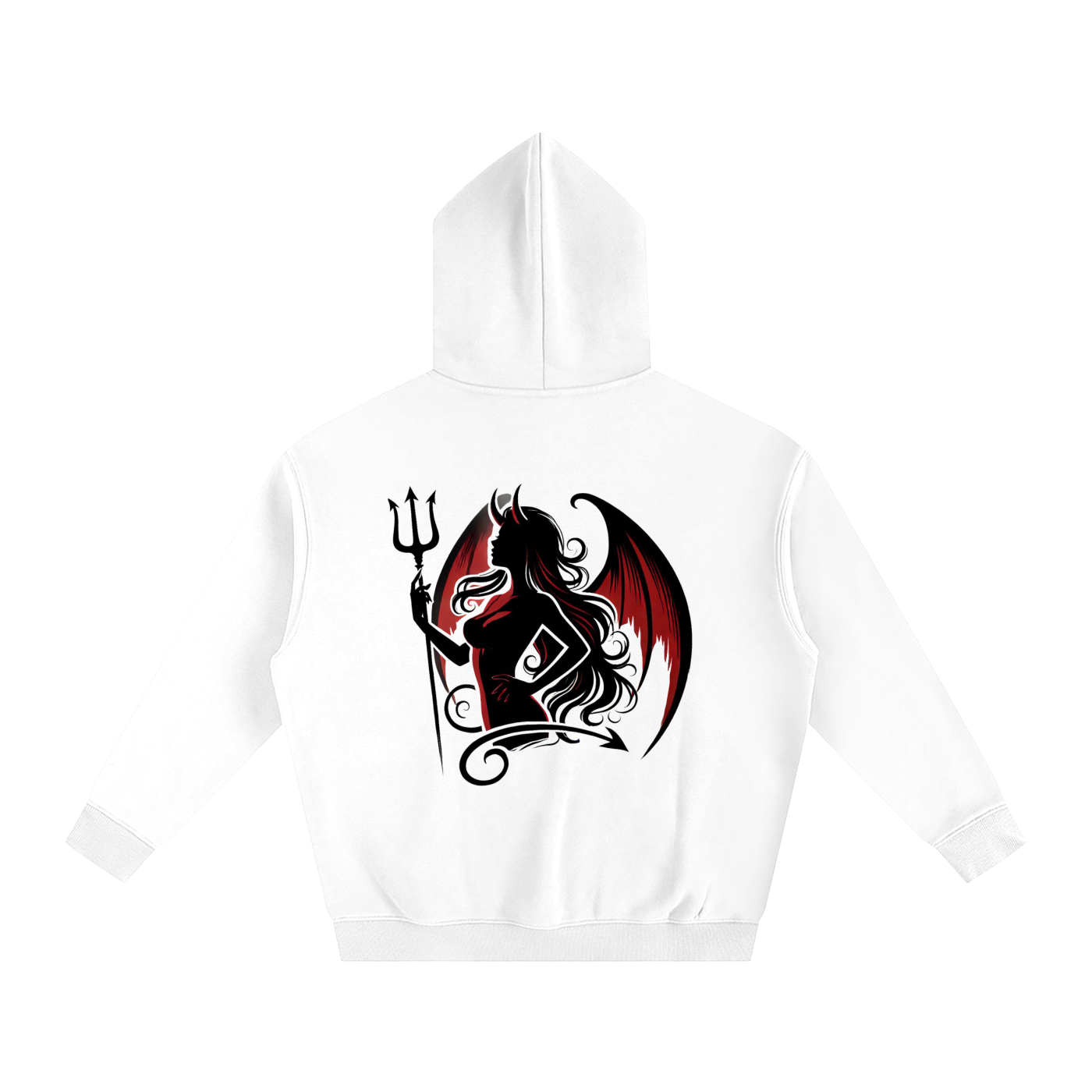 She Devil Oversize Fleeced Hoodie