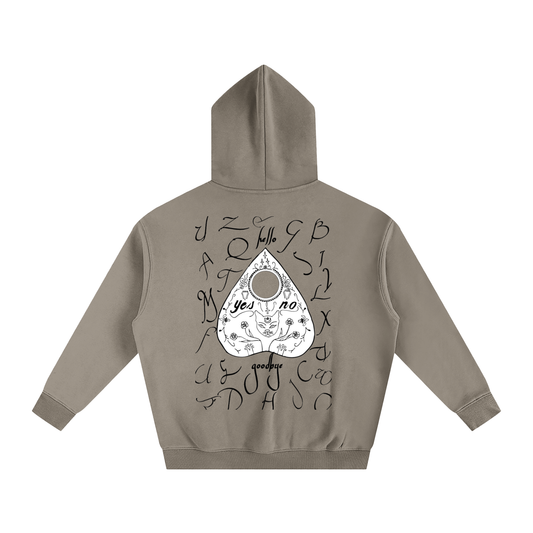 Ouija Oversize Fleeced Hoodie