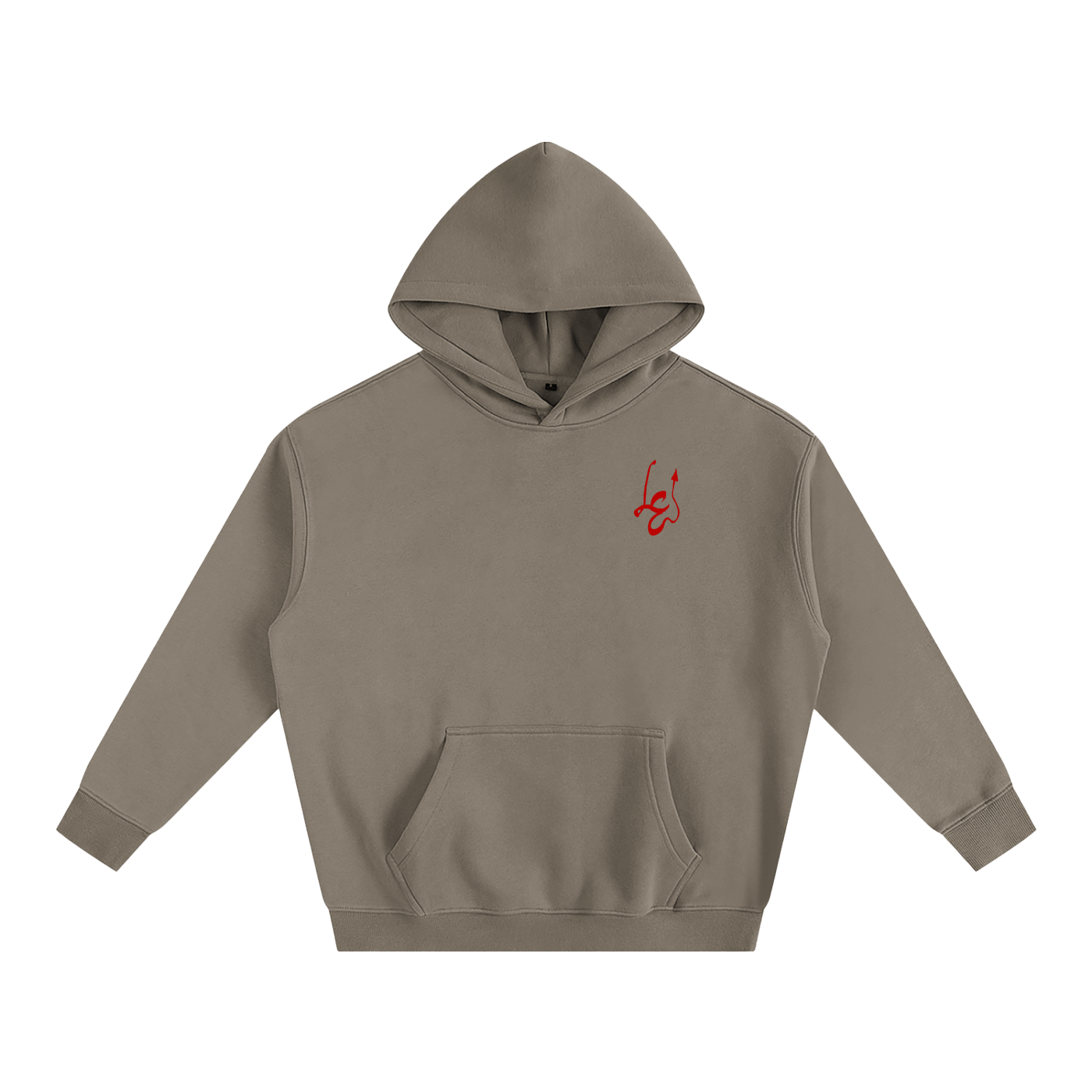 She Devil Oversize Fleeced Hoodie