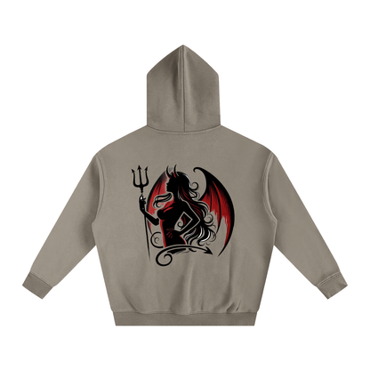 She Devil Oversize Fleeced Hoodie