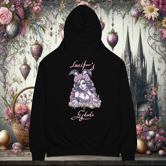 Goth Bunny Babe Oversized Hoodie