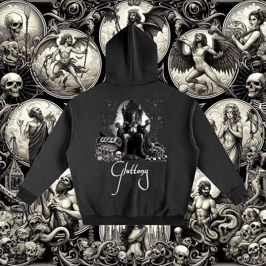 Gluttony Fleeced Hoodie