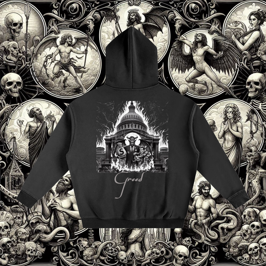 Greed Fleeced Hoodie
