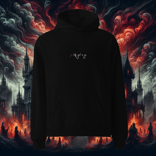 Sin Looks Good On You Oversized Hoodie