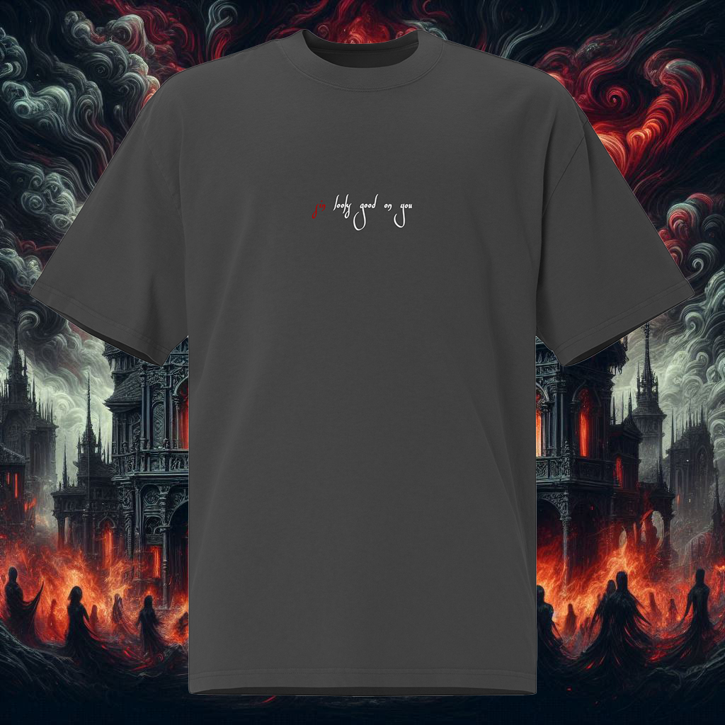 Sin Looks Good On You Oversized T-shirt