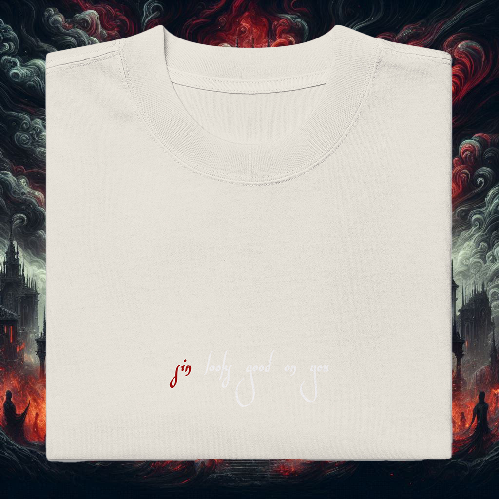 Sin Looks Good On You Oversized T-shirt