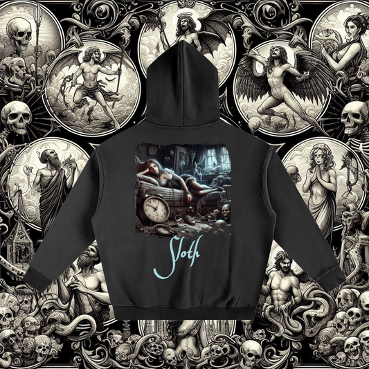 Sloth Fleeced Hoodie